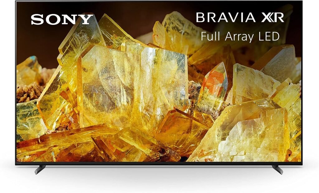 Sony 65 Inch 4K Ultra HD TV X90L Series: BRAVIA XR Full Array LED Smart Google TV with Dolby Vision HDR and Exclusive Features for The Playstation® 5 XR65X90L- 2023 Model,Black